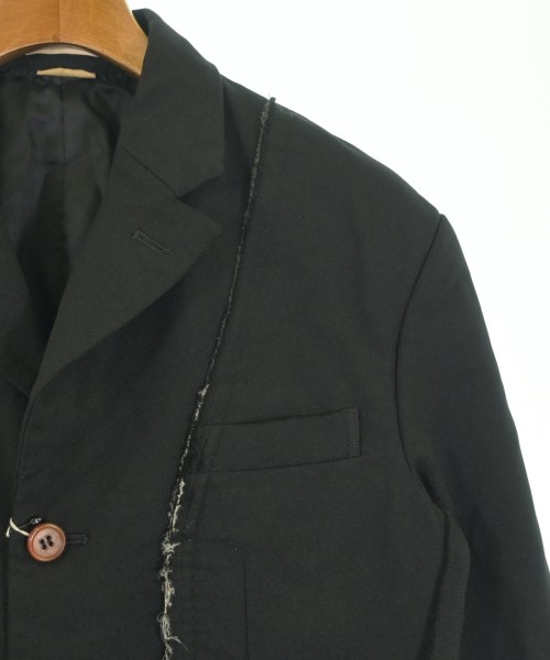 COMME des GARCONS HOMME PLUS（コムデギャルソンオムプリュス）カジュアルジャケット 黒 サイズ:S メンズ/2200638262247