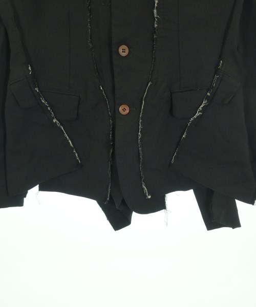 COMME des GARCONS HOMME PLUS（コムデギャルソンオムプリュス）カジュアルジャケット 黒 サイズ:S メンズ/2200638262247