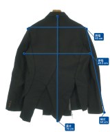 COMME des GARCONS HOMME PLUS（コムデギャルソンオムプリュス）カジュアルジャケット 黒 サイズ:S メンズ/2200638262247