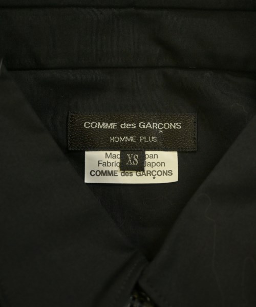 COMME des GARCONS HOMME PLUS（コムデギャルソンオムプリュス）カジュアルシャツ 黒 サイズ:XS メンズ/2200638262391