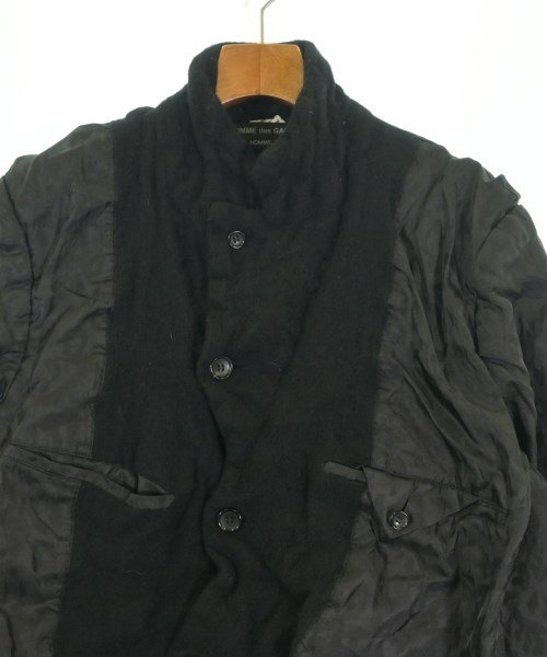 COMME des GARCONS HOMME PLUS（コムデギャルソンオムプリュス）カジュアルジャケット 黒 サイズ:S メンズ/2200638262568