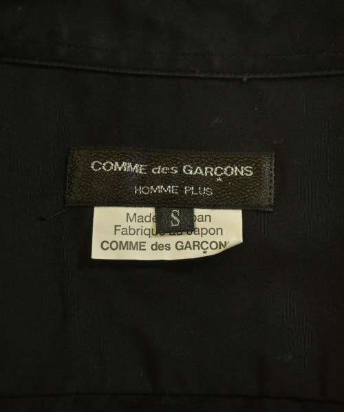 COMME des GARCONS HOMME PLUS（コムデギャルソンオムプリュス）カジュアルシャツ 黒 サイズ:S メンズ/2200640828035