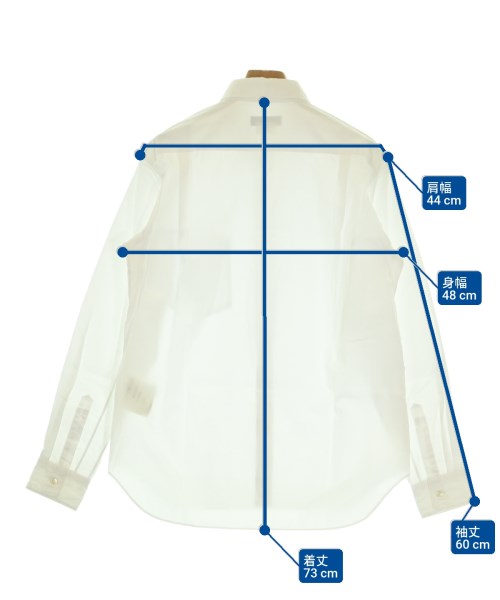 COMME des GARCONS HOMME PLUS（コムデギャルソンオムプリュス）カジュアルシャツ 白 サイズ:S メンズ/2200640828059