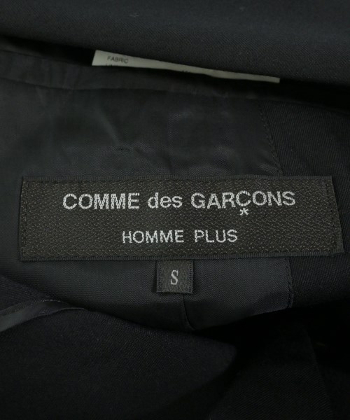 COMME des GARCONS HOMME PLUS（コムデギャルソンオムプリュス）テーラードジャケット 黒 サイズ:S メンズ/2200641060052