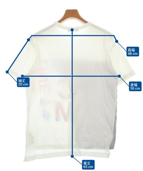 COMME des GARCONS HOMME PLUS（コムデギャルソンオムプリュス）Tシャツ・カットソー 白 サイズ:-(M位) メンズ/2200628582072