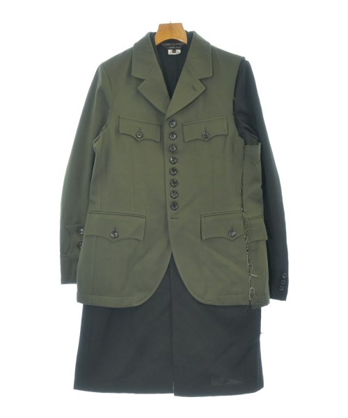 COMME des GARCONS HOMME PLUS(コムデギャルソンオムプリュス)チェスターコート カーキ サイズ:M/2200642044013