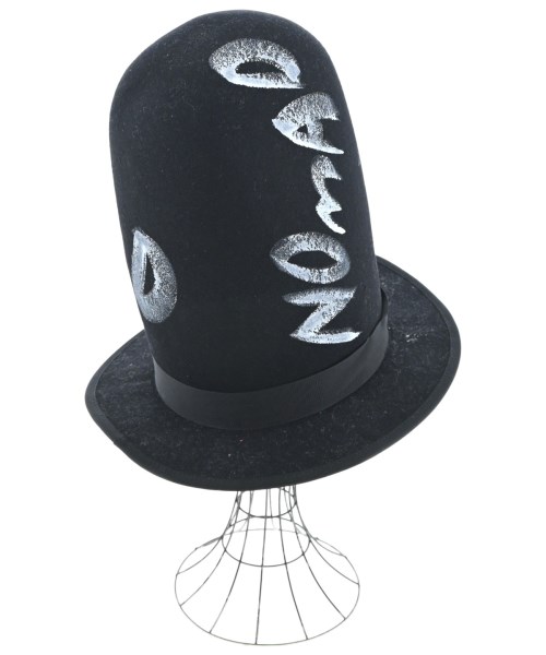 COMME des GARCONS HOMME PLUS（コムデギャルソンオムプリュス）ハット 黒 サイズ:- メンズ/2200642192097