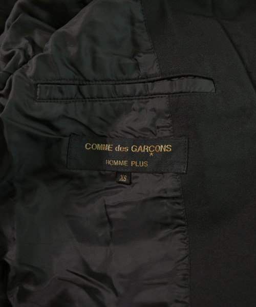 COMME des GARCONS HOMME PLUS（コムデギャルソンオムプリュス）カジュアルジャケット 黒 サイズ:XS メンズ/2200642263315