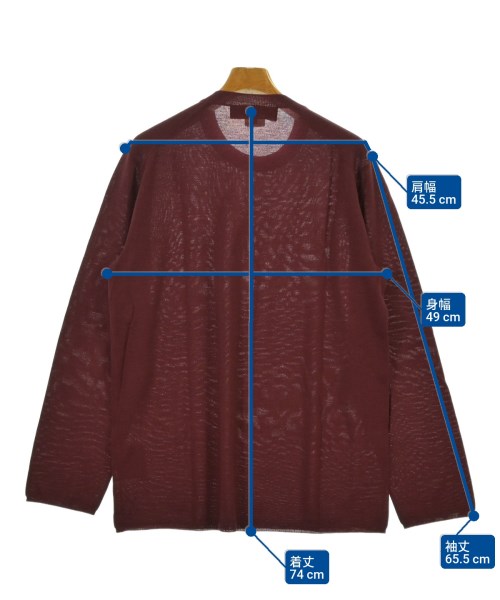 COMME des GARCONS HOMME PLUS（コムデギャルソンオムプリュス）ニット・セーター 赤 サイズ:L メンズ/2200643728264