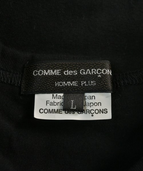 COMME des GARCONS HOMME PLUS（コムデギャルソンオムプリュス）Tシャツ・カットソー 黒 サイズ:L メンズ/2200635587060