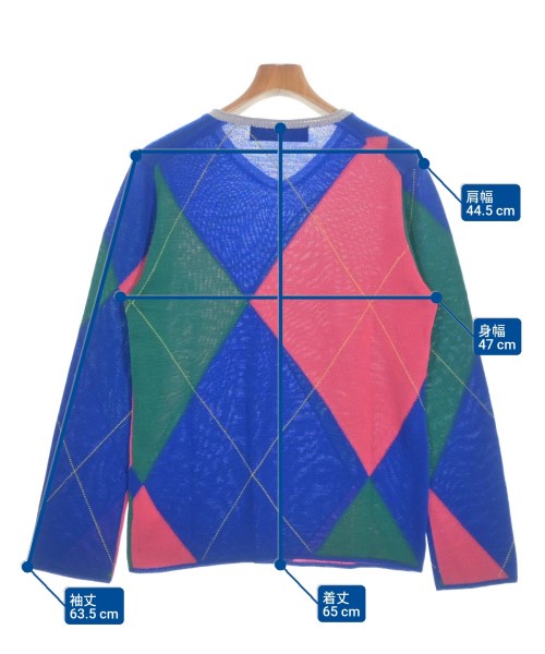 COMME des GARCONS HOMME PLUS（コムデギャルソンオムプリュス）ニット・セーター 青 サイズ:-(M位) メンズ/2200644649117