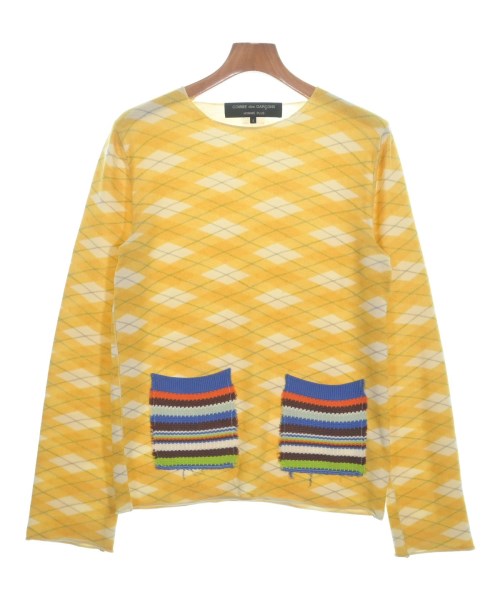 COMME des GARCONS HOMME PLUS(コムデギャルソンオムプリュス)ニット・セーター 黄 サイズ:S/2200644649131