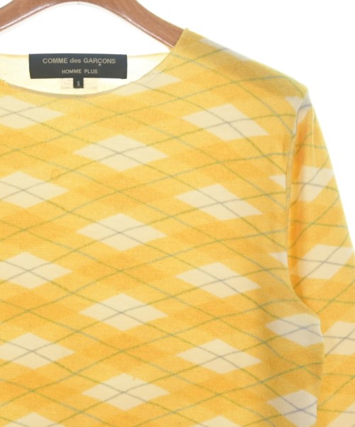 COMME des GARCONS HOMME PLUS（コムデギャルソンオムプリュス）ニット・セーター 黄 サイズ:S メンズ/2200644649131