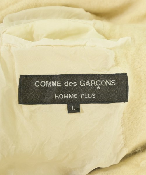COMME des GARCONS HOMME PLUS（コムデギャルソンオムプリュス）チェスターコート 白 サイズ:L メンズ/2200644689014