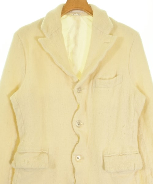 COMME des GARCONS HOMME PLUS（コムデギャルソンオムプリュス）チェスターコート 白 サイズ:L メンズ/2200644689014