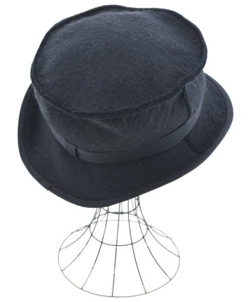 COMME des GARCONS HOMME PLUS（コムデギャルソンオムプリュス）ハット 黒 サイズ:- メンズ/2200644781091