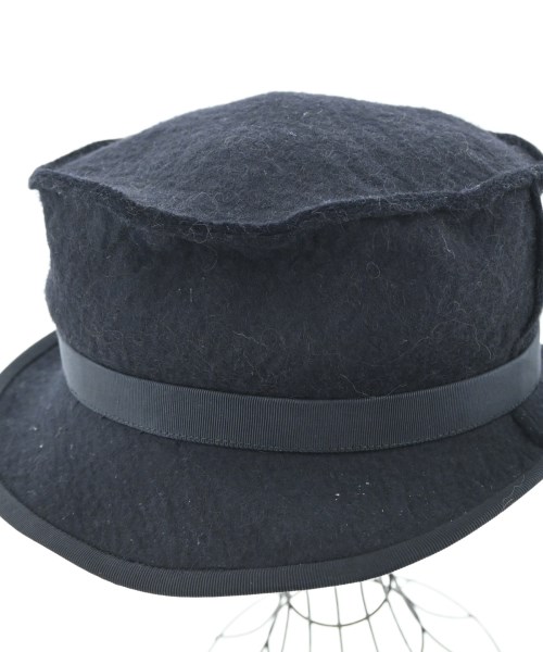 COMME des GARCONS HOMME PLUS（コムデギャルソンオムプリュス）ハット 黒 サイズ:- メンズ/2200644781091