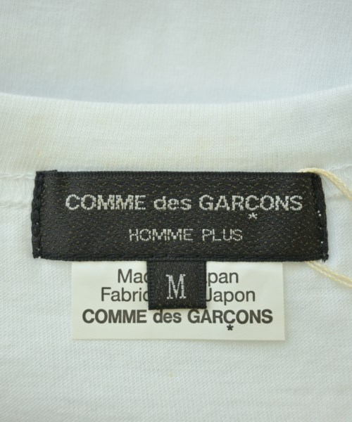 COMME des GARCONS HOMME PLUS（コムデギャルソンオムプリュス）Tシャツ・カットソー 白 サイズ:M メンズ/2200594756347