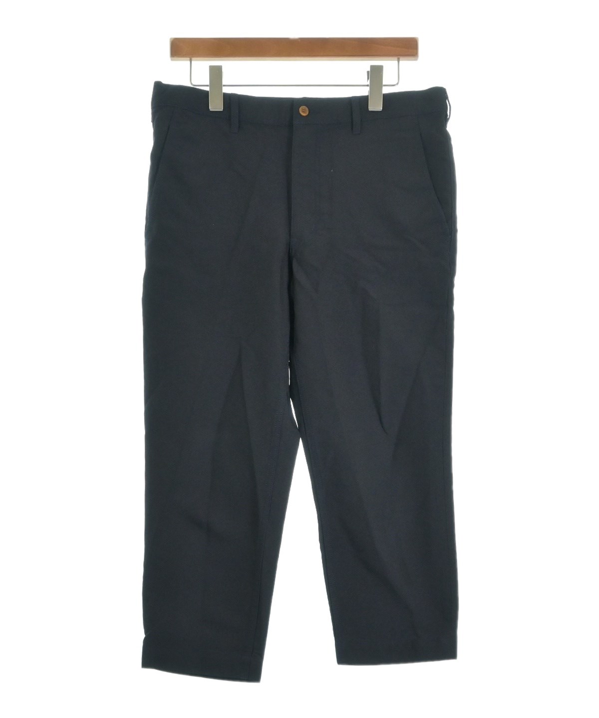 2016コムデギャルソンオムプリュスクロップドパンツ縮絨柄 ハトメスタッズXS COMME des GARCONS HOMME PLUS（コムデギャルソンオムプリュス