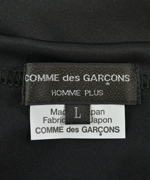 COMME des GARCONS HOMME PLUS（コムデギャルソンオムプリュス）Tシャツ・カットソー 黒 サイズ:L メンズ/2200598727107