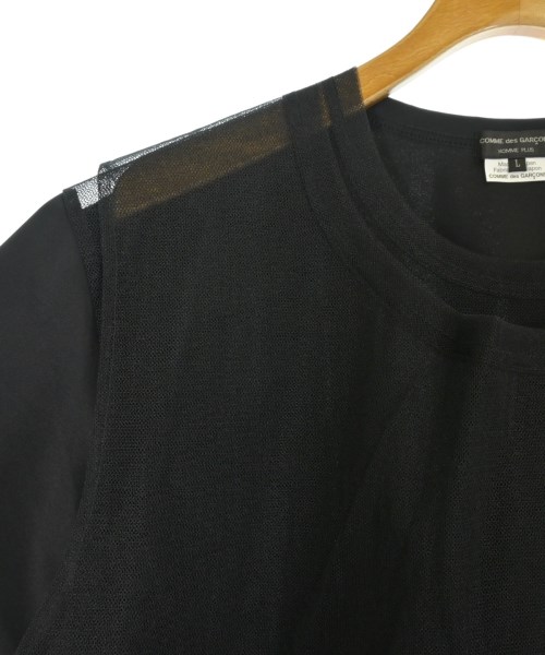 COMME des GARCONS HOMME PLUS（コムデギャルソンオムプリュス）Tシャツ・カットソー 黒 サイズ:L メンズ/2200598727107