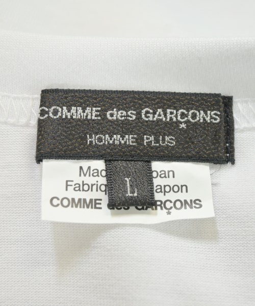 COMME des GARCONS HOMME PLUS（コムデギャルソンオムプリュス）Tシャツ・カットソー 白 サイズ:L メンズ/2200598727145