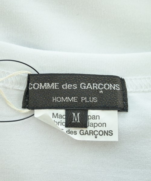COMME des GARCONS HOMME PLUS（コムデギャルソンオムプリュス）Tシャツ・カットソー 白 サイズ:M メンズ/2200598772329