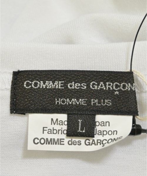COMME des GARCONS HOMME PLUS（コムデギャルソンオムプリュス）Tシャツ・カットソー 白 サイズ:L メンズ/2200598875112