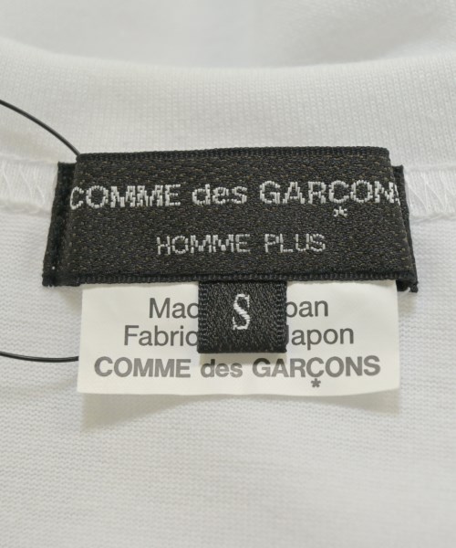COMME des GARCONS HOMME PLUS（コムデギャルソンオムプリュス）Tシャツ・カットソー 白 サイズ:S メンズ/2200598875136