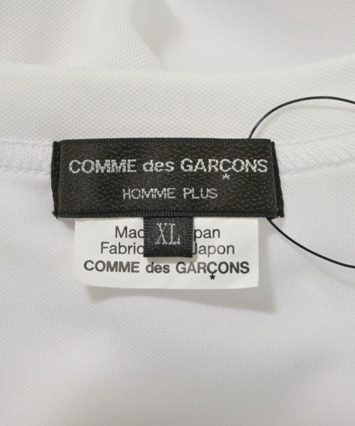 COMME des GARCONS HOMME PLUS（コムデギャルソンオムプリュス）Tシャツ・カットソー 白 サイズ:XL メンズ/2200598875143
