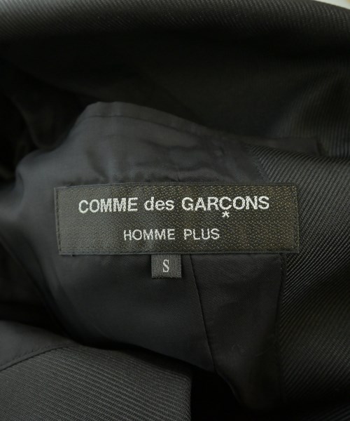 COMME des GARCONS HOMME PLUS（コムデギャルソンオムプリュス）カジュアルジャケット 黒 サイズ:S メンズ/2200599319073
