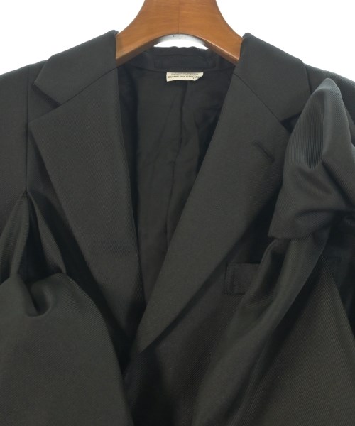 COMME des GARCONS HOMME PLUS（コムデギャルソンオムプリュス）カジュアルジャケット 黒 サイズ:S メンズ/2200599319073