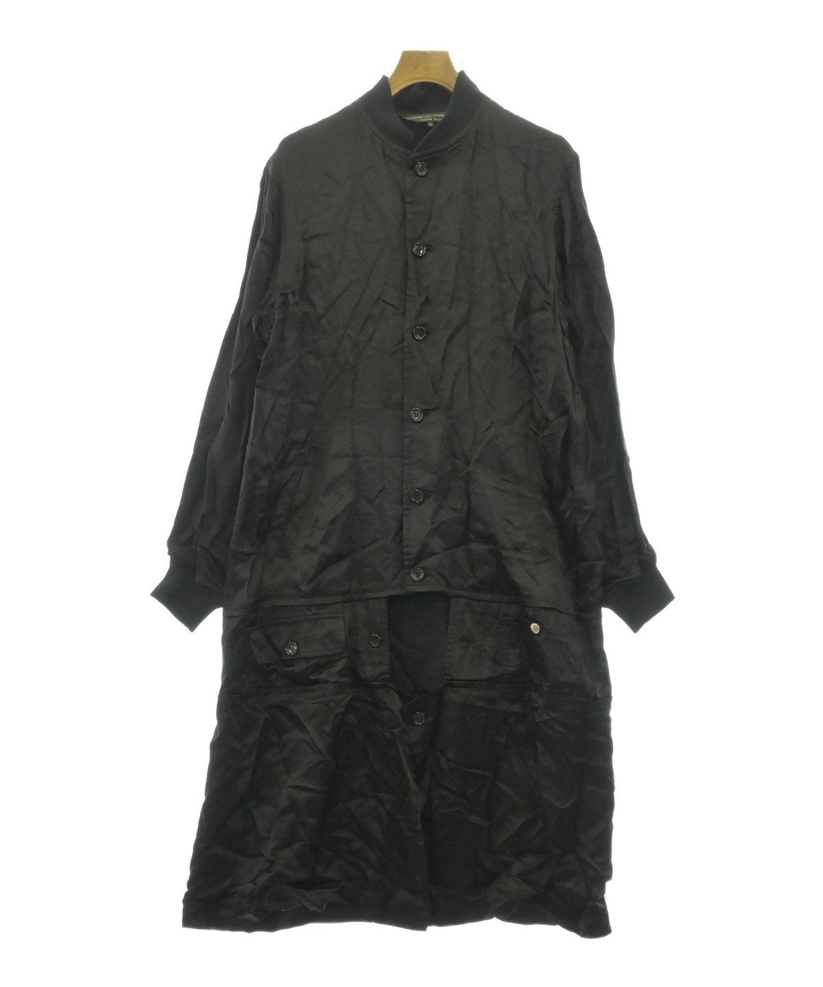 【90s】ユルダボコムデギャルソンHOMMEプリュスコート一枚仕立コート 黒 COMME des GARCONS HOMME PLUS / コムデギャルソンオムプリュス】より