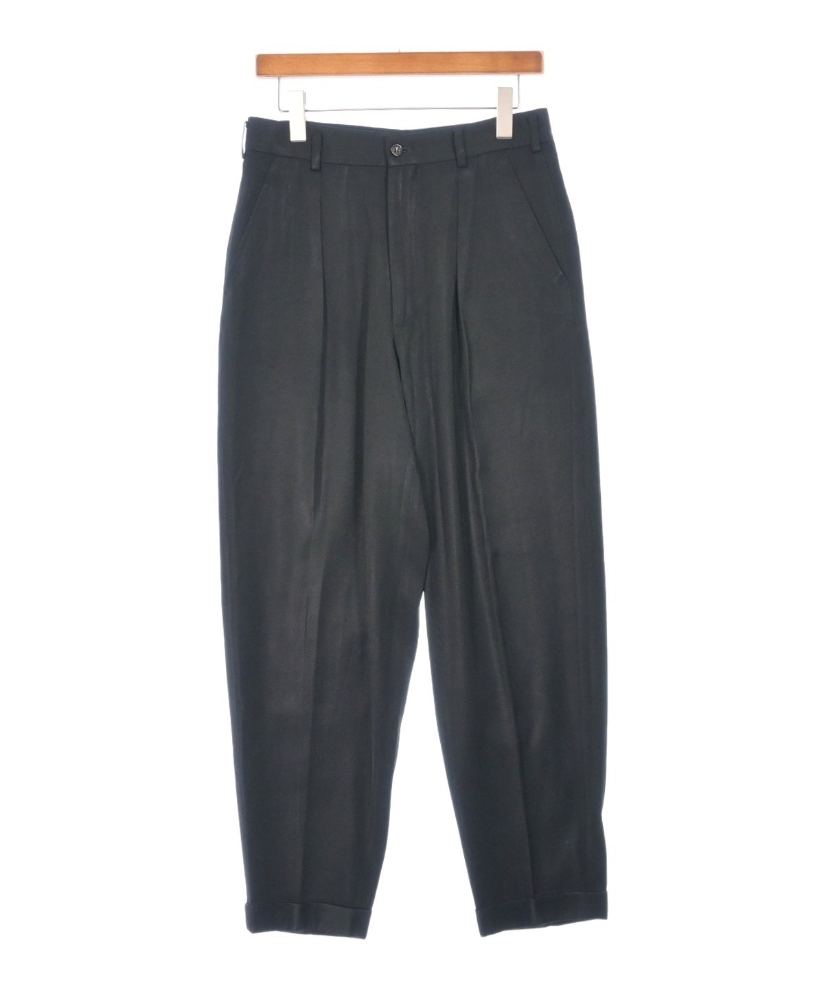 コムデギャルソンオムブラック スラックス ボタン付き COMME des GARCONS HOMME PLUS(コムデギャルソンオムプリュス