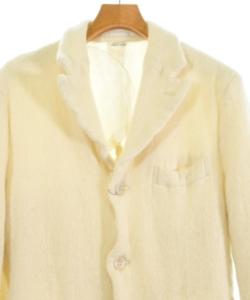 COMME des GARCONS HOMME PLUS（コムデギャルソンオムプリュス）チェスターコート 白 サイズ:L メンズ/2200546528039