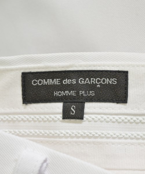 COMME des GARCONS HOMME PLUS（コムデギャルソンオムプリュス）クロップドパンツ 白 サイズ:S メンズ/2200546954104