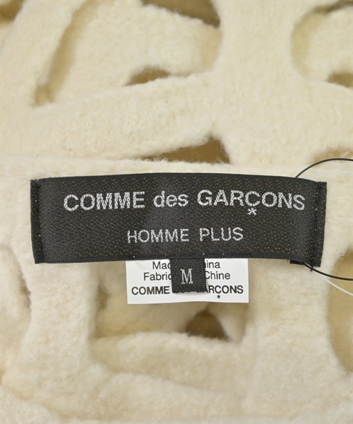 COMME des GARCONS HOMME PLUS（コムデギャルソンオムプリュス）ニット・セーター 白 サイズ:M メンズ/2200545936071