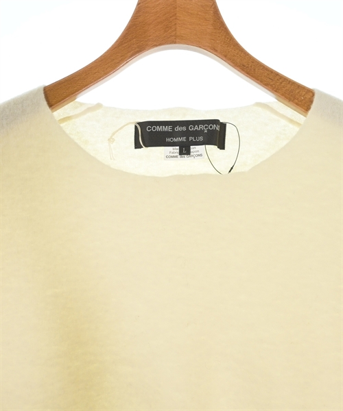 COMME des GARCONS HOMME PLUS（コムデギャルソンオムプリュス）ニット・セーター 白 サイズ:L メンズ/2200547528045
