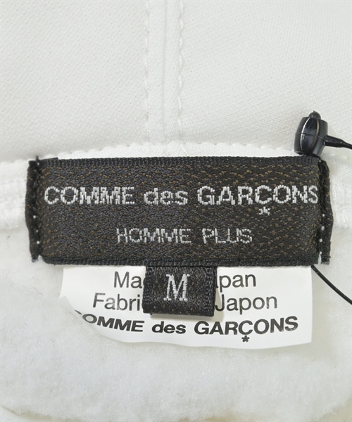 COMME des GARCONS HOMME PLUS（コムデギャルソンオムプリュス）パーカー 白 サイズ:M メンズ/2200547528069