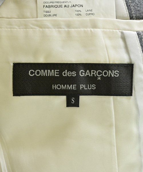 COMME des GARCONS HOMME PLUS（コムデギャルソンオムプリュス）テーラードジャケット グレー サイズ:S メンズ/2200548534014