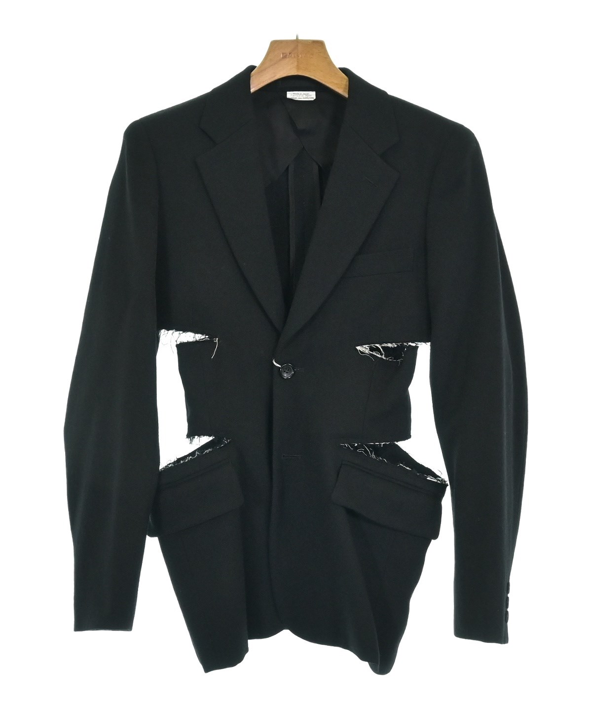 リバーシブル✨ コムデギャルソンオムプリュス カットオフテーラードジャケット COMME des GARCONS HOMME PLUS（コムデギャルソンオムプリュス