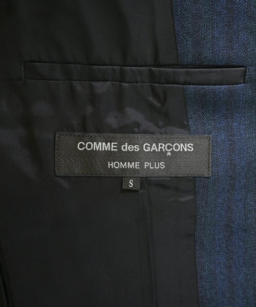 COMME des GARCONS HOMME PLUS（コムデギャルソンオムプリュス）テーラードジャケット 青 サイズ:S メンズ/2200548534052