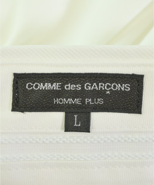 COMME des GARCONS HOMME PLUS（コムデギャルソンオムプリュス）ショートパンツ 白 サイズ:L メンズ/2200549177098