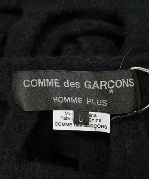 COMME des GARCONS HOMME PLUS（コムデギャルソンオムプリュス）ニット・セーター 黒 サイズ:L メンズ/2200549662037
