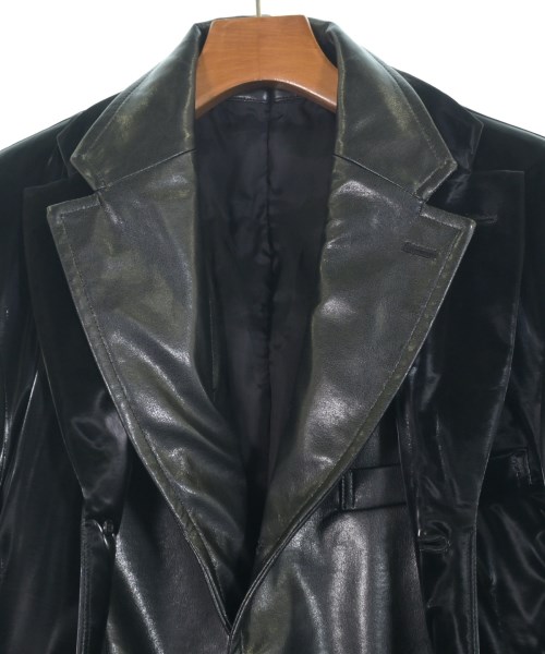 COMME des GARCONS HOMME PLUS（コムデギャルソンオムプリュス）カジュアルジャケット 黒 サイズ:L メンズ/2200549963202