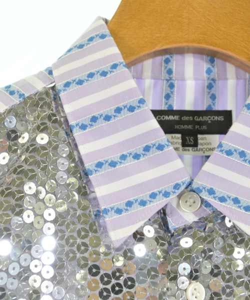 COMME des GARCONS HOMME PLUS（コムデギャルソンオムプリュス）カジュアルシャツ シルバー サイズ:XS メンズ/2200550434074