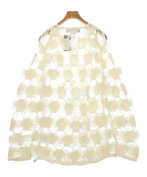 COMME des GARCONS HOMME PLUS（コムデギャルソンオムプリュス）ニット・セーター 白 サイズ:L メンズ/2200550834041