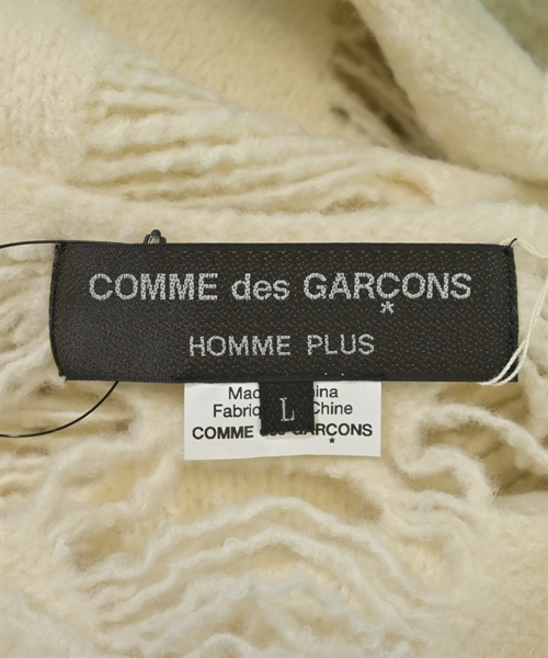 COMME des GARCONS HOMME PLUS（コムデギャルソンオムプリュス）ニット・セーター 白 サイズ:L メンズ/2200550834041