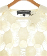 COMME des GARCONS HOMME PLUS（コムデギャルソンオムプリュス）ニット・セーター 白 サイズ:L メンズ/2200550834041