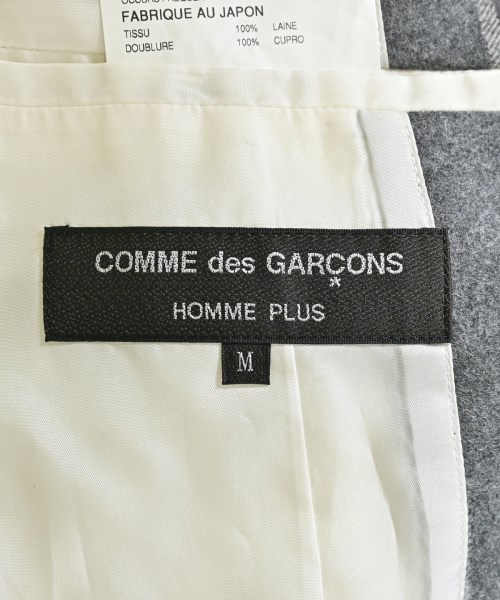 COMME des GARCONS HOMME PLUS（コムデギャルソンオムプリュス）カジュアルジャケット グレー サイズ:M メンズ/2200550204042